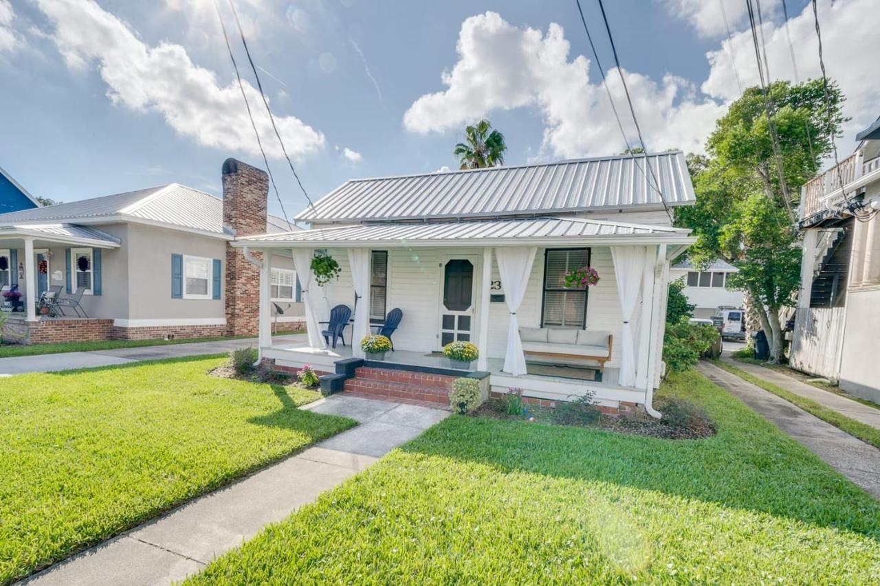 Updated Early 1900S 2Br Cottage Walking Distance To Downtown With Onsite Parking St. Augustine Exterior photo