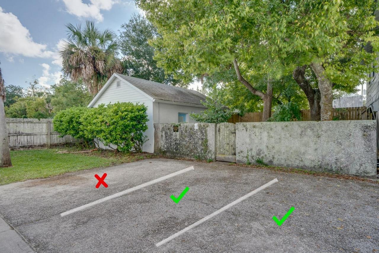 Updated Early 1900S 2Br Cottage Walking Distance To Downtown With Onsite Parking St. Augustine Exterior photo