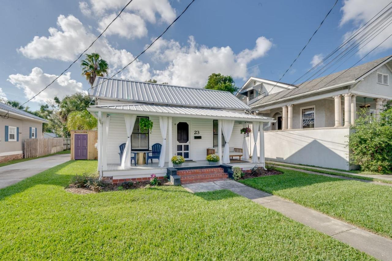Updated Early 1900S 2Br Cottage Walking Distance To Downtown With Onsite Parking St. Augustine Exterior photo